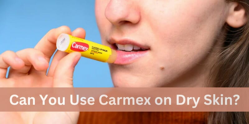 can you use carmex on dry skin